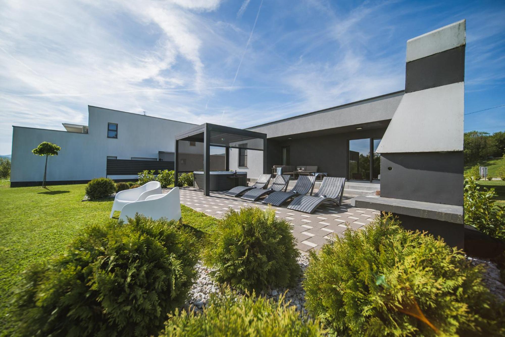 K Relax Place, Varazdinske Toplice, Modern Home With Sauna, Jacuzzi, Wifi Exteriör bild