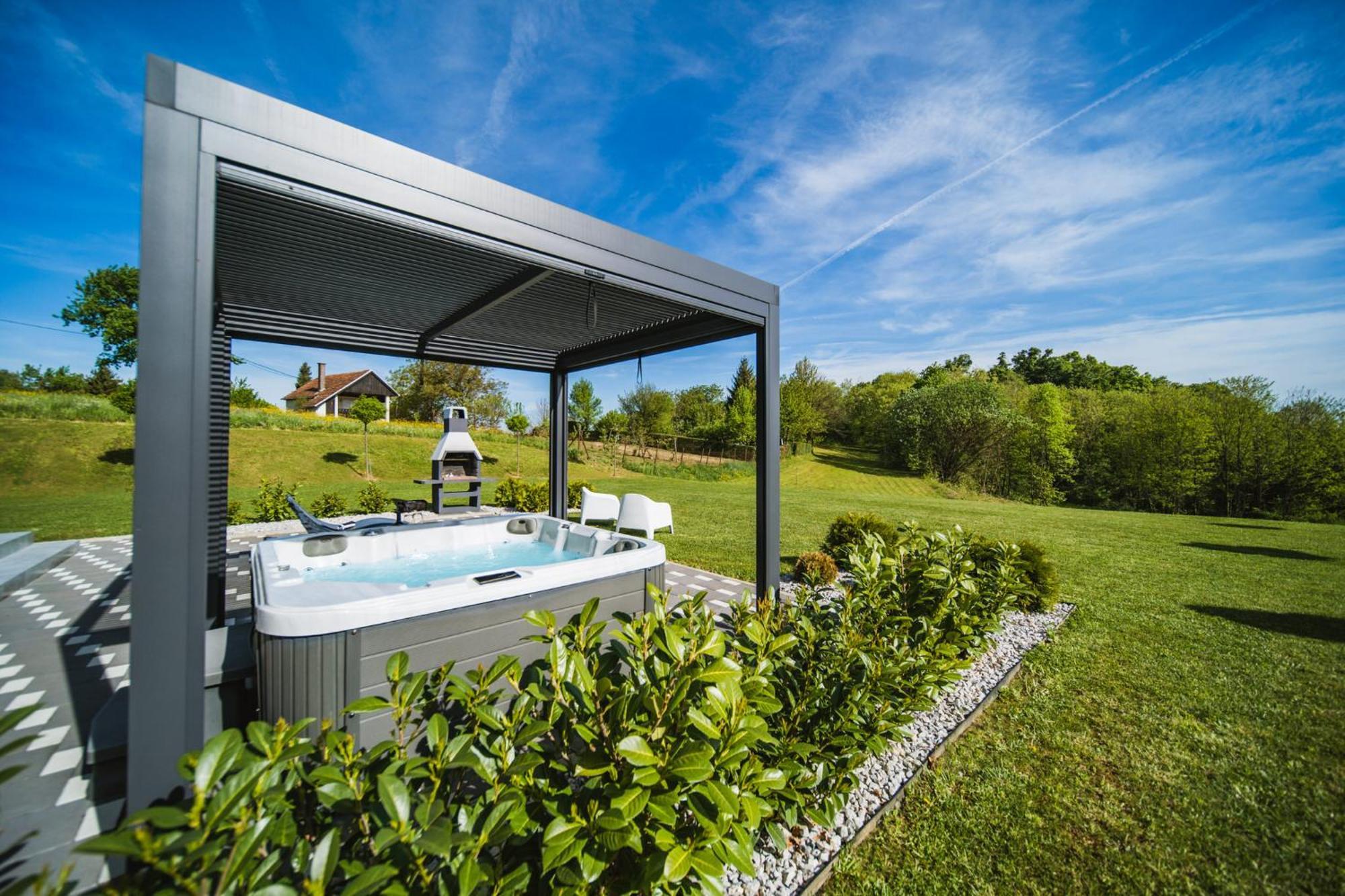 K Relax Place, Varazdinske Toplice, Modern Home With Sauna, Jacuzzi, Wifi Exteriör bild
